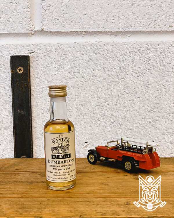 Dumbarton 29 years old The Master of Malt - Miniature